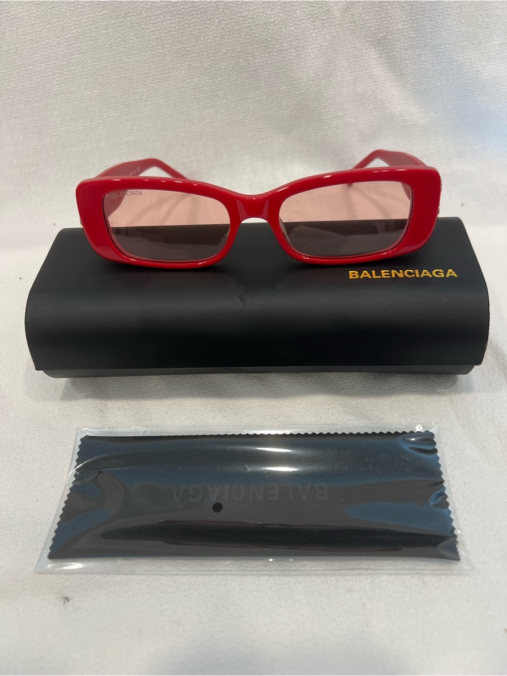 Balenciaga Square-Frame Acetate Sunglasses